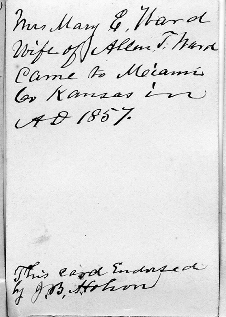 021 - Mrs. Mary E. Wallace Back