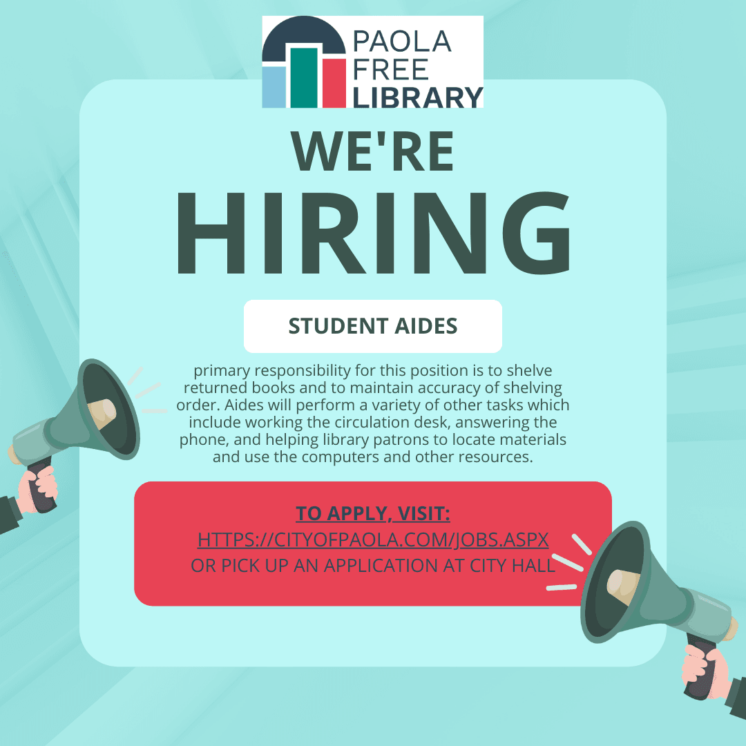 Student Aide Job Posting